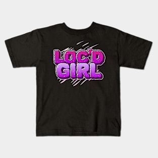 Loc'd Girl Kids T-Shirt